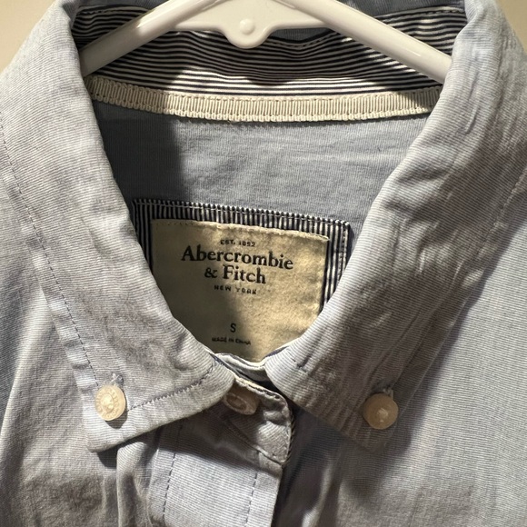 Abercrombie blue button up - Picture 3 of 3